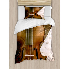 Instrument and Music Sheet Duvet Cover Set