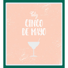 Cinco de Mayo Cocktail Duvet Cover Set