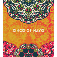 Motifs of Cinco de Mayo Duvet Cover Set