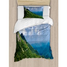 Blue Ridge Panorama Duvet Cover Set