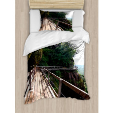 Mountain Ladder and Piers Duvet Cover Set