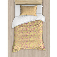 Repetitive Royal Pattern Duvet Cover Set