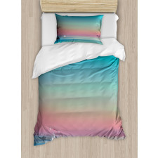 Ombre Calm Sea Tides Artwork Duvet Cover Set