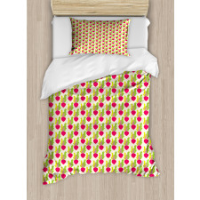 Abstract Beetroots Duvet Cover Set