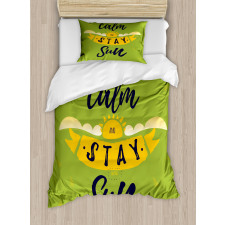 Stay at the Sun Summer Duvet Cover Set