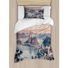 Rio de Janeiro Beach Duvet Cover Set