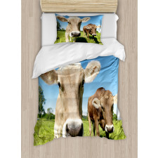 Close up Cows Duvet Cover Set