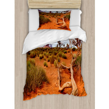 Arizona Valley Scenery Duvet Cover Set