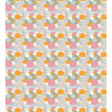 Pastel Tones Flowers Duvet Cover Set