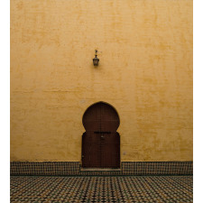 Oriental Design Door Duvet Cover Set