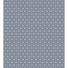 Oriental Geometric Floral Duvet Cover Set