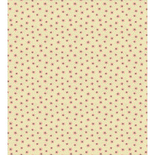 Irregular Dots and Flowers Duvet Cover Set