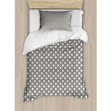 Lines Squares Lattice Art Duvet Cover Set