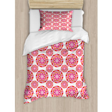 Hearts in Circles Duvet Cover Set