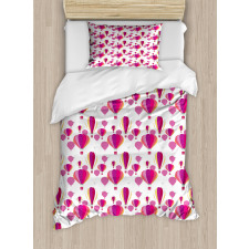 Colorful Abstract Aircraft Duvet Cover Set