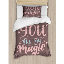 You are My Magic Outline Duvet Cover Set