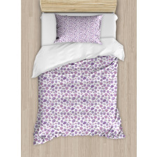 Cartoonish Petals Duvet Cover Set