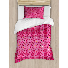 Modern Feminine Rounds Duvet Cover Set