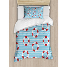 Life Preserver Crisis Duvet Cover Set