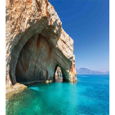 Sea Cave on Zakynthos Duvet Cover Set