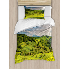 Tuscany Italy Farms Duvet Cover Set