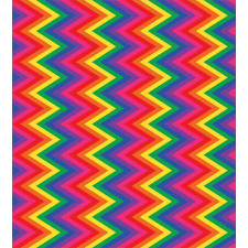 Zig Zag Chevron Shape Duvet Cover Set