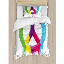 Peace Themed Duvet Cover Set