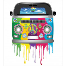 Hippie Van Vacation Duvet Cover Set