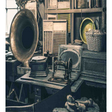 Old Store Gramophone Duvet Cover Set