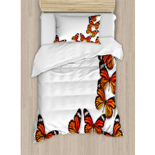 Spring Monarch Bug Duvet Cover Set