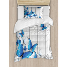 Insect Wooden Timber Duvet Cover Set