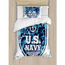 Naval Ship Marine Duvet Cover Set