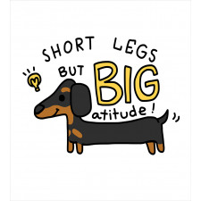 Short Legs Big Attitude Duvet Cover Set