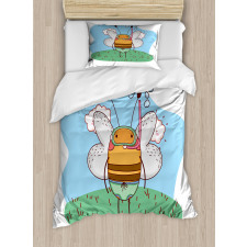 Character with Snorkel Duvet Cover Set