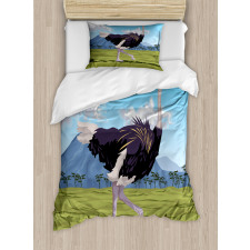 Landscape and Animal Duvet Cover Set