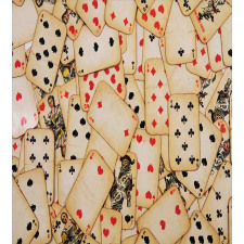 Old Vintage Playing Card Duvet Cover Set