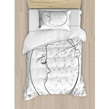 Sleep Time Night Duvet Cover Set