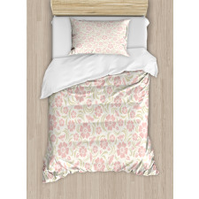 Old Fashioned Floral Duvet Cover Set