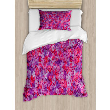 Spring Florets Flowers Duvet Cover Set