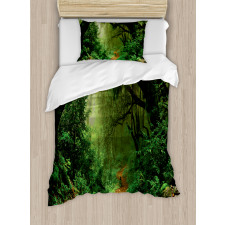 Forest in Asia Touristic Duvet Cover Set