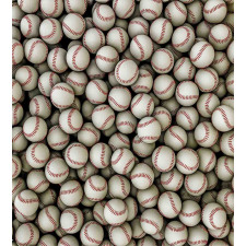 Baseball Sport Emblem Duvet Cover Set
