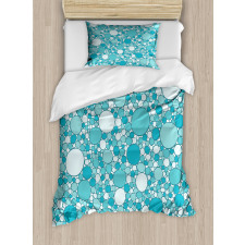 Modern Bubbles Pattern Duvet Cover Set