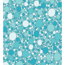 Modern Bubbles Pattern Duvet Cover Set