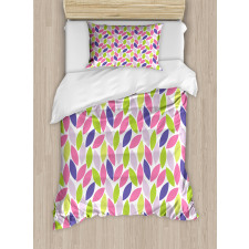 Botanic Leaf Pattern Duvet Cover Set