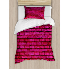 Grunge Bricks Art Duvet Cover Set