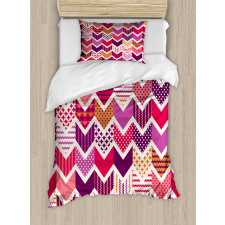 Arrow Chevron Geometry Duvet Cover Set