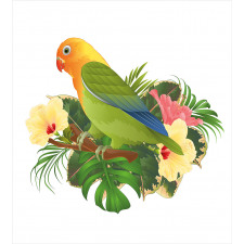 Exotic Agapornis Parrot Duvet Cover Set