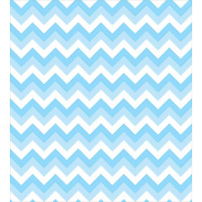 Sealife Aqua Zig Zag Duvet Cover Set