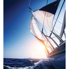 Sail Boat Adventure Sea Duvet Cover Set