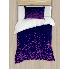 Modern Abstract Dots Duvet Cover Set